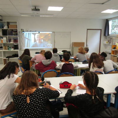 Skype avec Heidi Sevestre